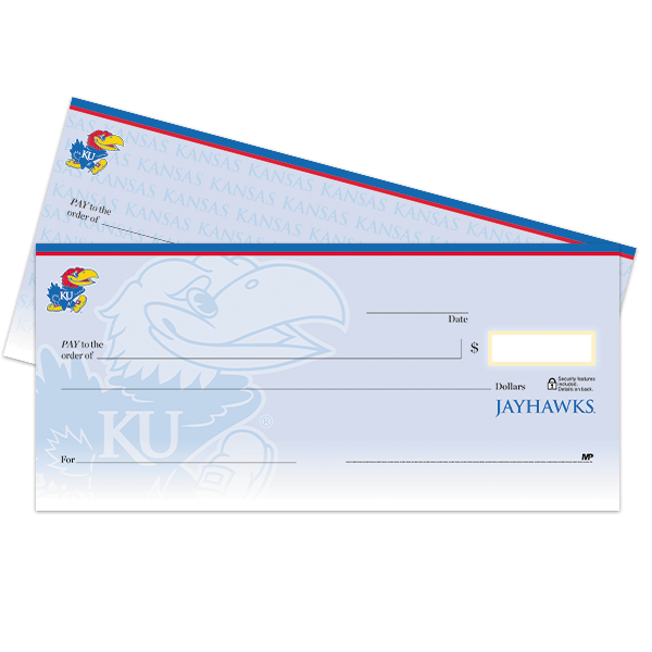University of Kansas Checks Jayhawks