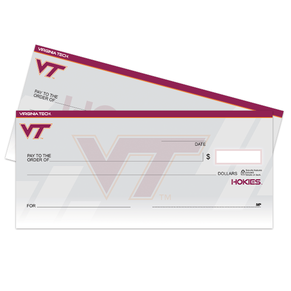 Virginia Tech University VT Check Hokies