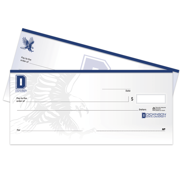 Dickinson State University Blue Hawks Checks